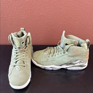Jordan Sage Green High-Top Sneakers